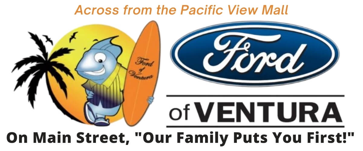 Ford of Ventura Across from the Pacific View Mall Logo